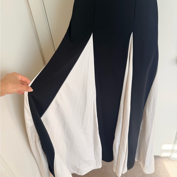 Elegant Black and White Dress - Picture 5 of 5